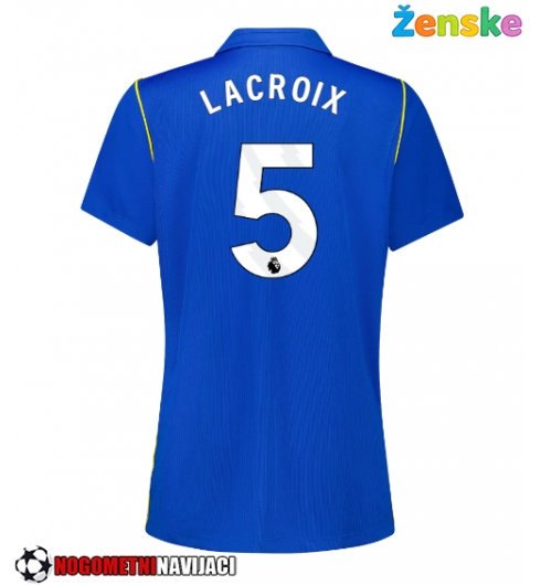 Ženske Nogometnih dresov Chelsea Maxence Lacroix #5 Domači 2026-27 Kratki rokavi Ženske Nogometnih dresov Chelsea Maxence Lacroix #5 Domači 2026-27 Kratki rokavi